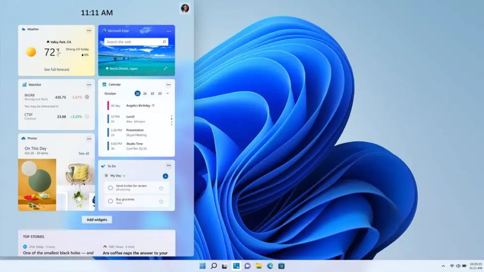 Efficient Widgets