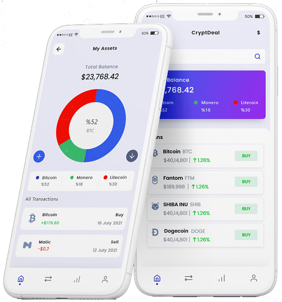 CryptDeal Secure Crypto Trading Platform Development Services